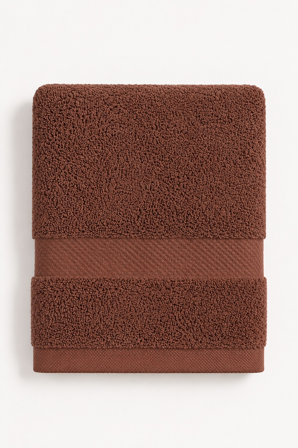 Premium Warm Walnut Brown Hand Towel – 3.5 lb (16 x 29) | 10 Dozen Case