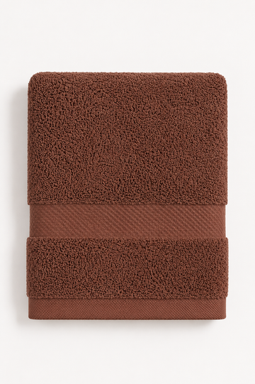 Premium Warm Walnut Brown Hand Towel – 3.5 lb (16 x 29) | 10 Dozen Case