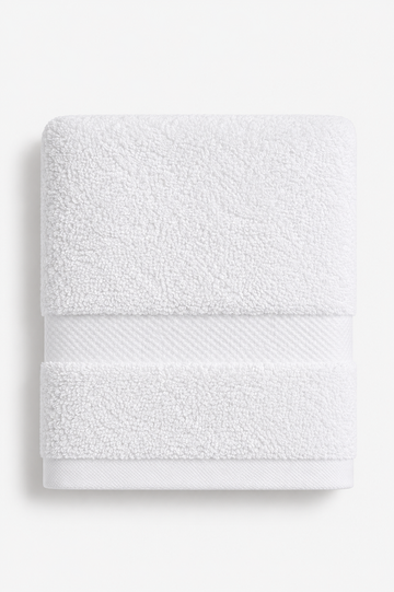 Premium Pure Snow White Hand Towel – 3.5 lb (16 x 29) 10 Dozen/Case