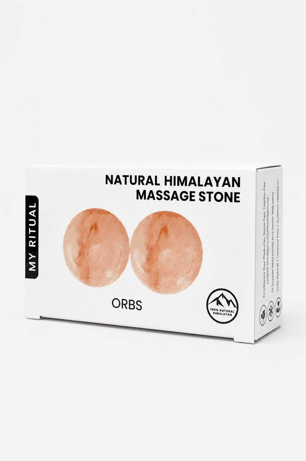 Himalayan Orb Massage Stones — Wholesale 2 Pcs/Box, 10 Pcs Case