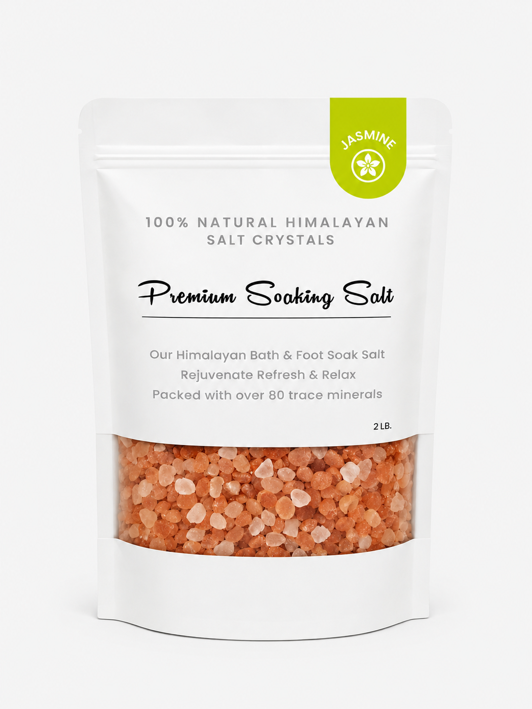 2 lb Himalayan Bath Salt Crystals — Case of 12
