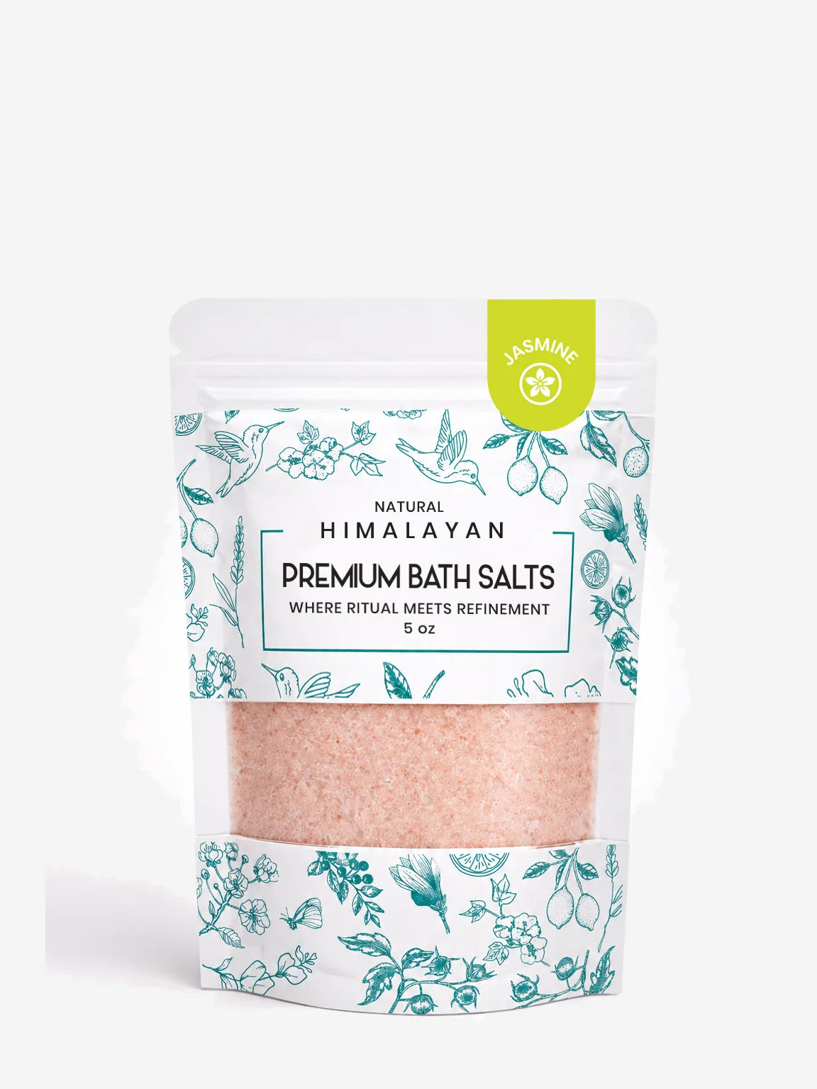 Premium Himalayan Pink Bath Salt – 5 oz, 48 Bags/Case